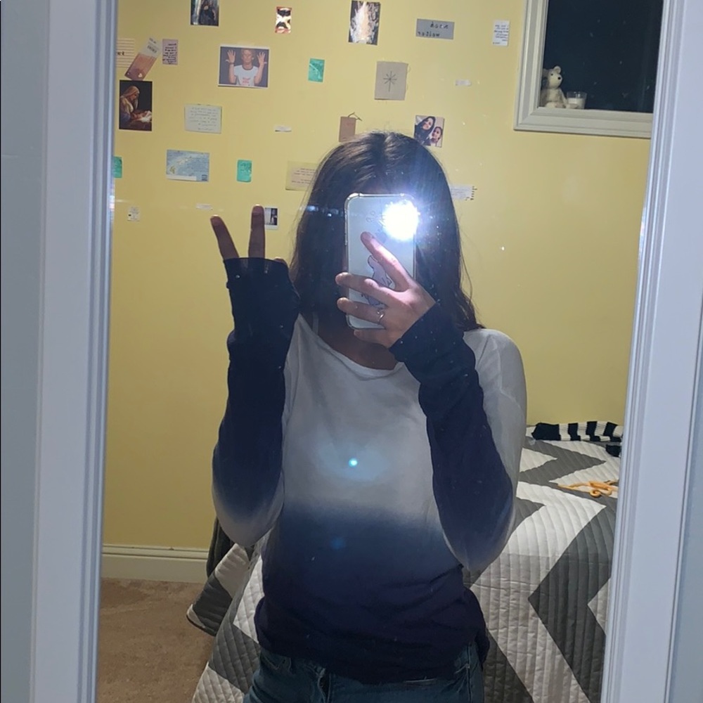 Ombré Blue Shirt! 💙🌈